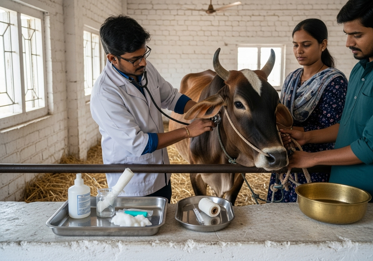 Caring for cows with love and compassion