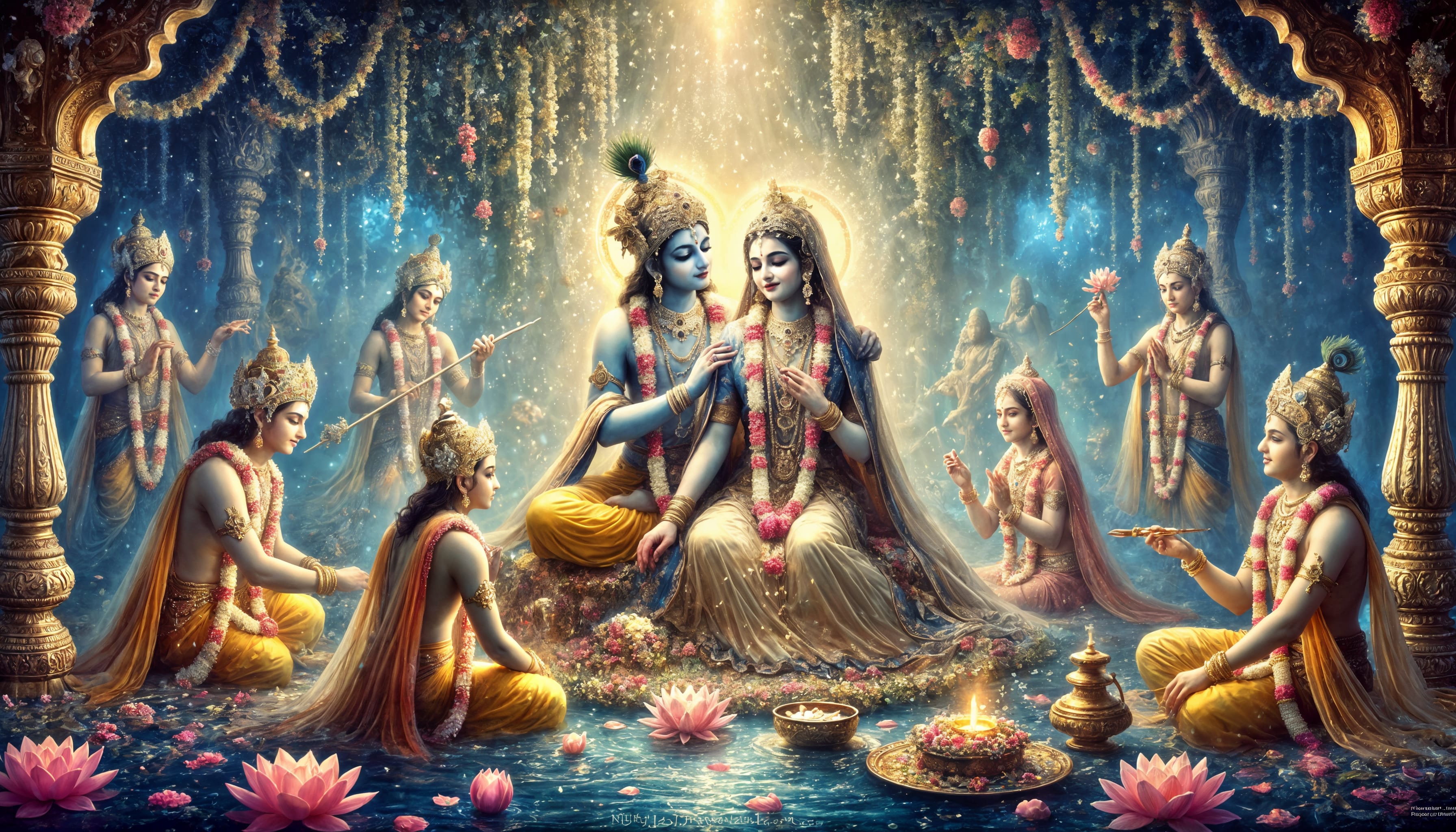 Krishna bhajan devotional music video